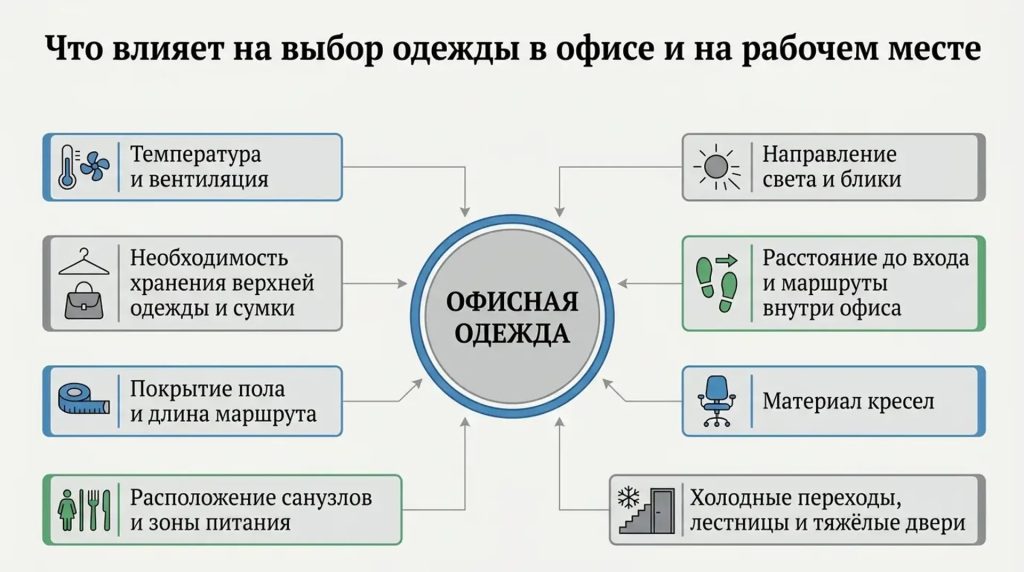 Что влияет на выбор одежды в офисе и на рабочем месте